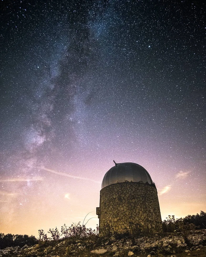 Night sky over the small town of Livata, a sky center just 50km out of Rome. I c