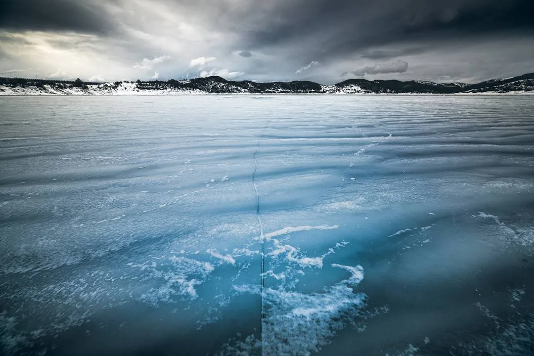 Cold Water @ Lago di Campotosto #igersitalia #fotobastardi #winter #naturelover
