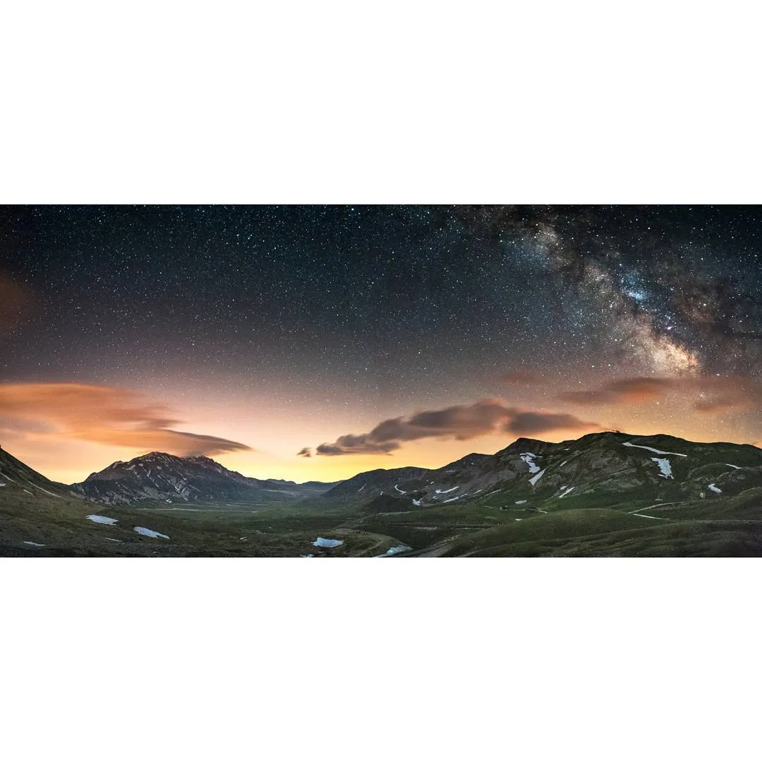 Milky Way over Campo Imperatore Sony a7r mk2 + Samyang 20 mm f/1.8 by @sabatini