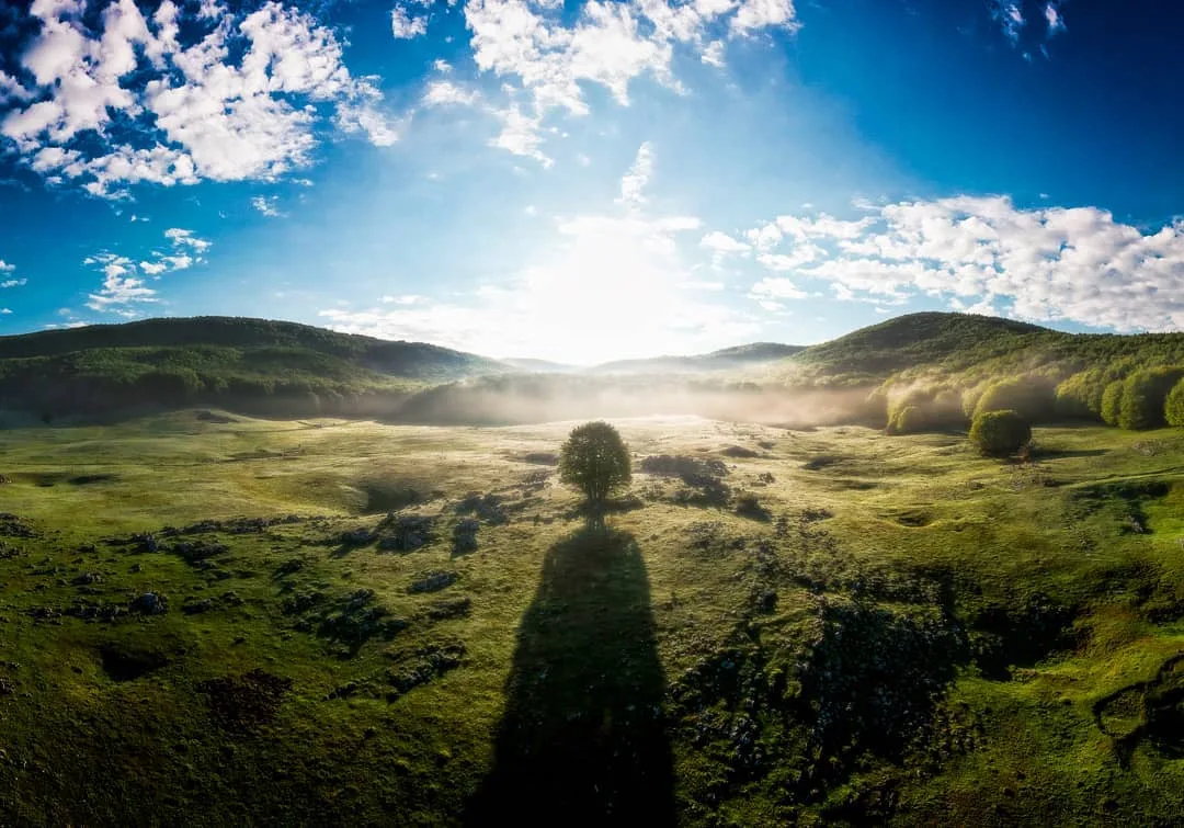 Spring Sunrise #landscapephotography #lazio #dronepilots #dronefun #dronenature