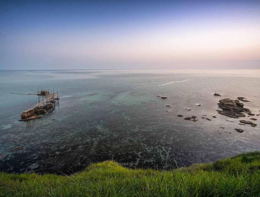 Sunrise @ Trabocco of Punta Aderci . . . #nature_shots #landscapers #volgoabruzz