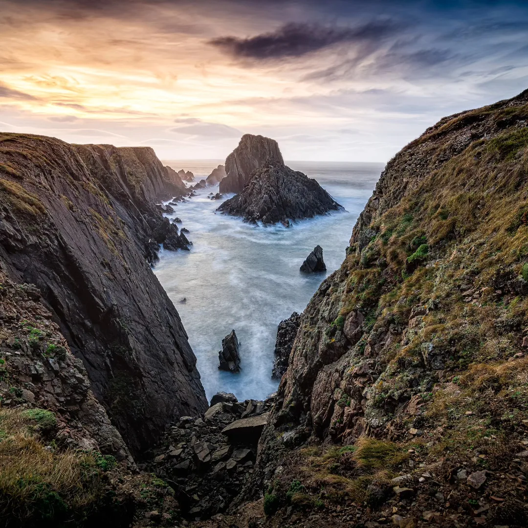 Dove finisce la terra e inizia l’infinito. Scattata a Malin Head, il punto più